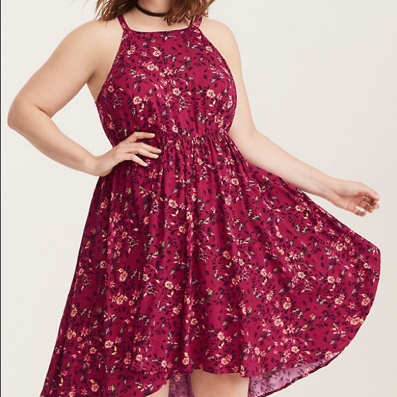 torrid Dresses & Skirts - Torrid Butterfly Floral Dress 00 EUC